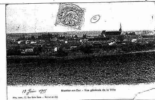 Ville de MONTIERENDER Carte postale ancienne