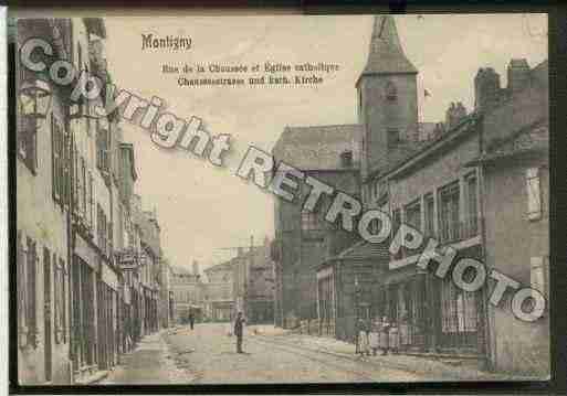 Ville de MONTIGNYLESMETZ Carte postale ancienne