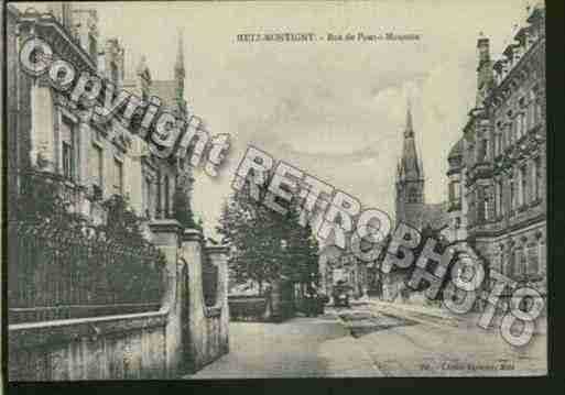 Ville de MONTIGNYLESMETZ Carte postale ancienne