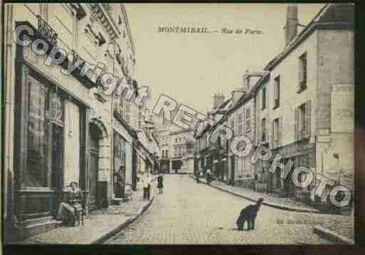 Ville de MONTMIRAIL Carte postale ancienne