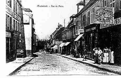 Ville de MONTMIRAIL Carte postale ancienne