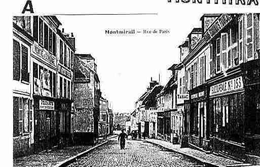 Ville de MONTMIRAIL Carte postale ancienne