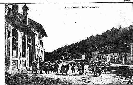 Ville de MONTPLONNE Carte postale ancienne