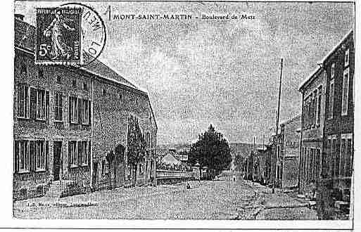 Ville de MONTSAINTMARTIN Carte postale ancienne