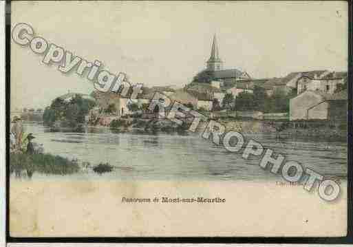 Ville de MONTSURMEURTHE Carte postale ancienne