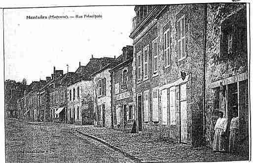 Ville de MONTSURS Carte postale ancienne