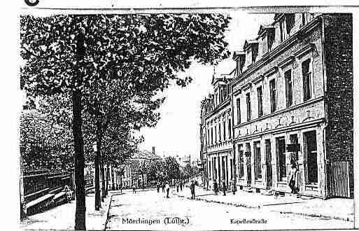 Ville de MORHANGE Carte postale ancienne