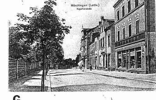 Ville de MORHANGE Carte postale ancienne