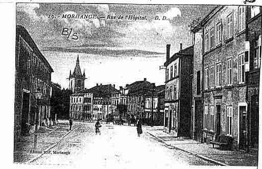 Ville de MORHANGE Carte postale ancienne