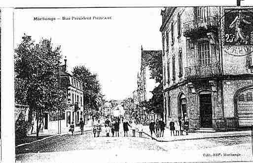 Ville de MORHANGE Carte postale ancienne