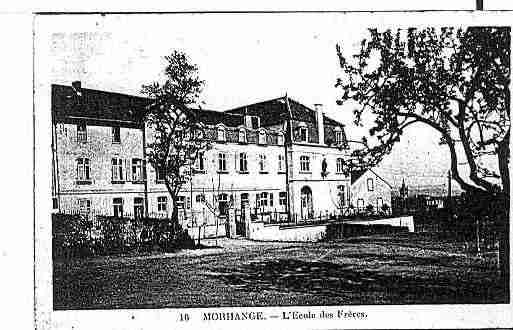 Ville de MORHANGE Carte postale ancienne