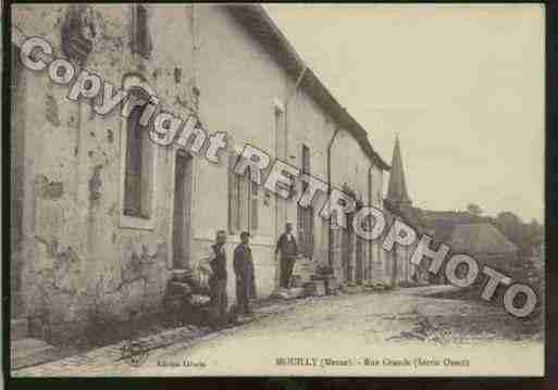 Ville de MOUILLY Carte postale ancienne