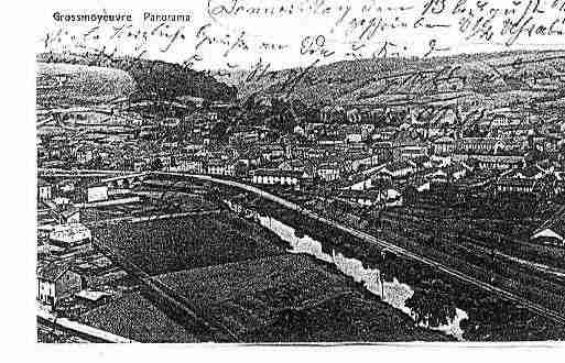 Ville de MOYEUVREGRANDE Carte postale ancienne