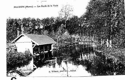 Ville de MUIZON Carte postale ancienne