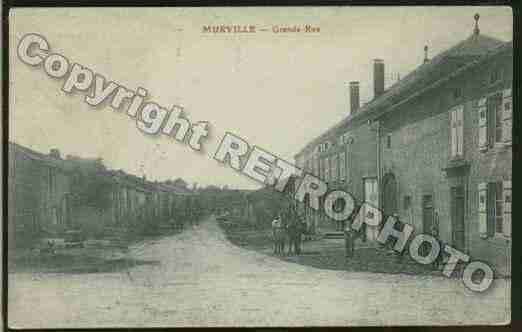 Ville de MURVILLE Carte postale ancienne