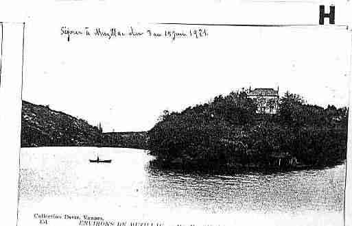 Ville de MUZILLAC Carte postale ancienne