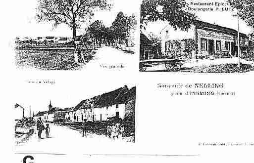 Ville de NELLING Carte postale ancienne