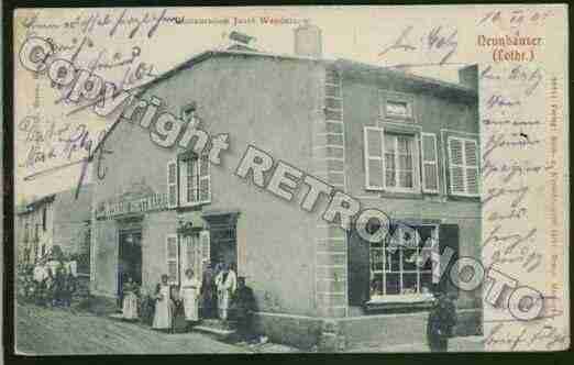 Ville de NEUFCHEF Carte postale ancienne