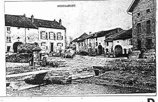 Ville de NEUFMAISONS Carte postale ancienne