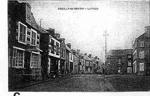 Ville de NEUILLYLEVENDIN Carte postale ancienne