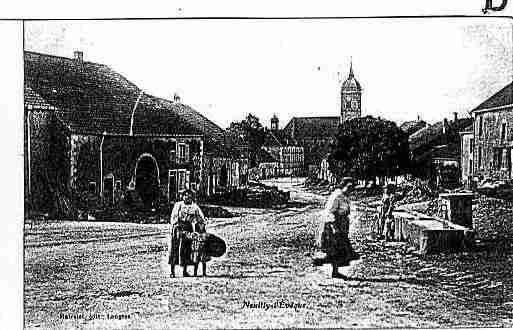 Ville de NEUILLYL\'EVEQUE Carte postale ancienne