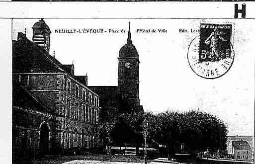 Ville de NEUILLYL\'EVEQUE Carte postale ancienne