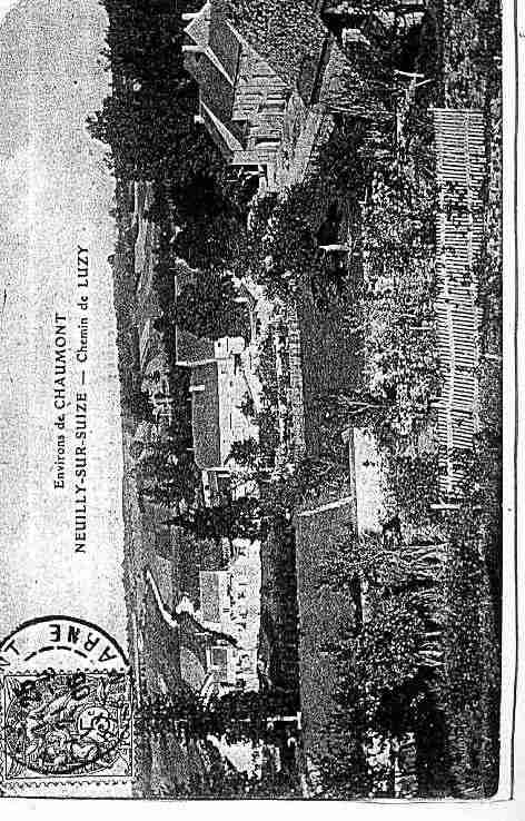 Ville de NEUILLYSURSUIZE Carte postale ancienne