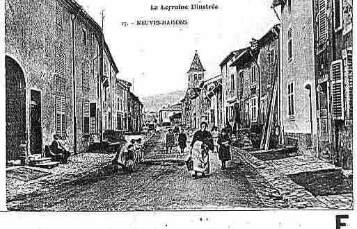 Ville de NEUVESMAISONS Carte postale ancienne