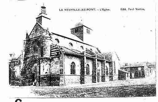 Ville de NEUVILLEAUPONT(LA) Carte postale ancienne