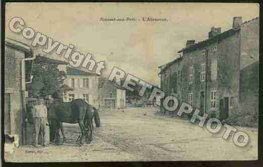 Ville de NOVIANTAUXPRES Carte postale ancienne