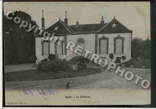 Ville de OGER Carte postale ancienne