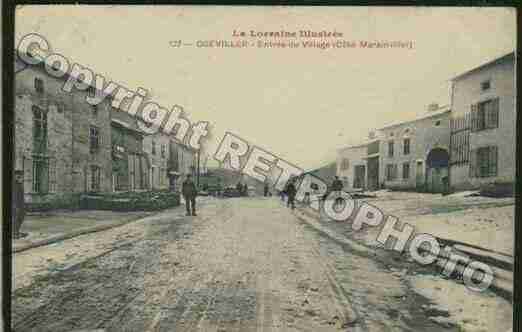 Ville de OGEVILLER Carte postale ancienne