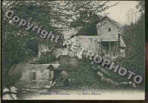 Ville de ORBAISL\'ABBAYE Carte postale ancienne