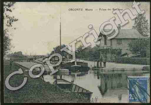 Ville de ORCONTE Carte postale ancienne