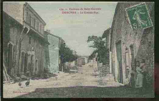 Ville de OURCHESSURMEUSE Carte postale ancienne