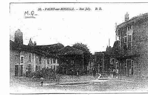 Ville de PAGNYSURMOSELLE Carte postale ancienne