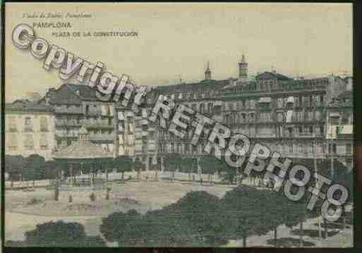 Ville de PAMPLONA Carte postale ancienne