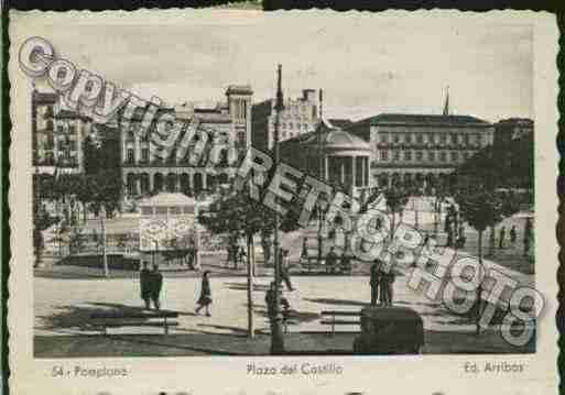 Ville de PAMPLONA Carte postale ancienne