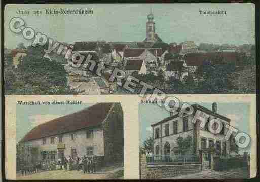 Ville de PETITREDERCHING Carte postale ancienne