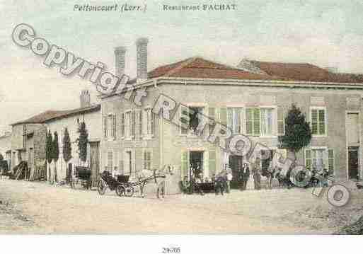 Ville de PETTONCOURT Carte postale ancienne