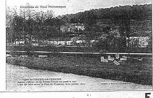 Ville de PIERRELATREICHE Carte postale ancienne