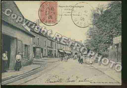 Ville de PIERRY Carte postale ancienne