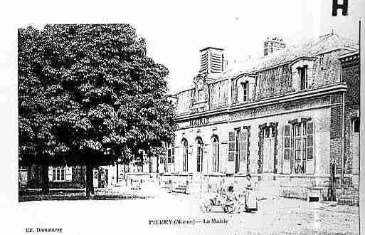 Ville de PIERRY Carte postale ancienne