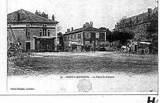 Ville de PONTAMOUSSON Carte postale ancienne