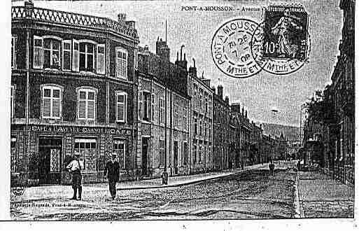 Ville de PONTAMOUSSON Carte postale ancienne