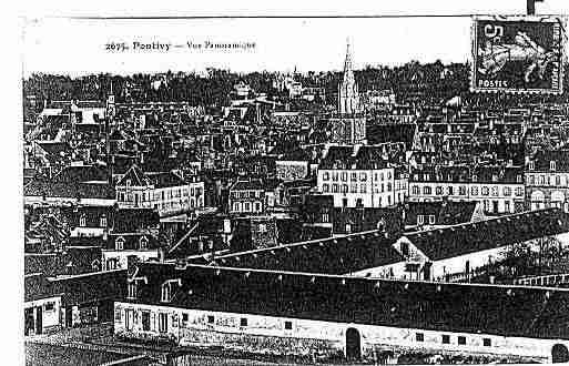 Ville de PONTIVY Carte postale ancienne