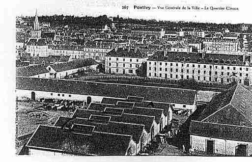 Ville de PONTIVY Carte postale ancienne