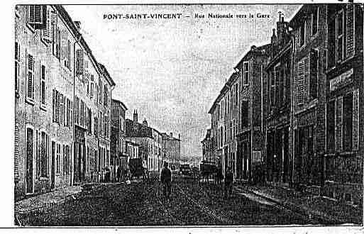 Ville de PONTSAINTVINCENT Carte postale ancienne