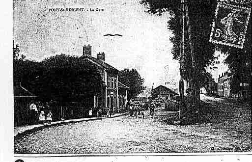 Ville de PONTSAINTVINCENT Carte postale ancienne