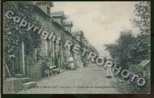 Ville de PORTBRILLET Carte postale ancienne